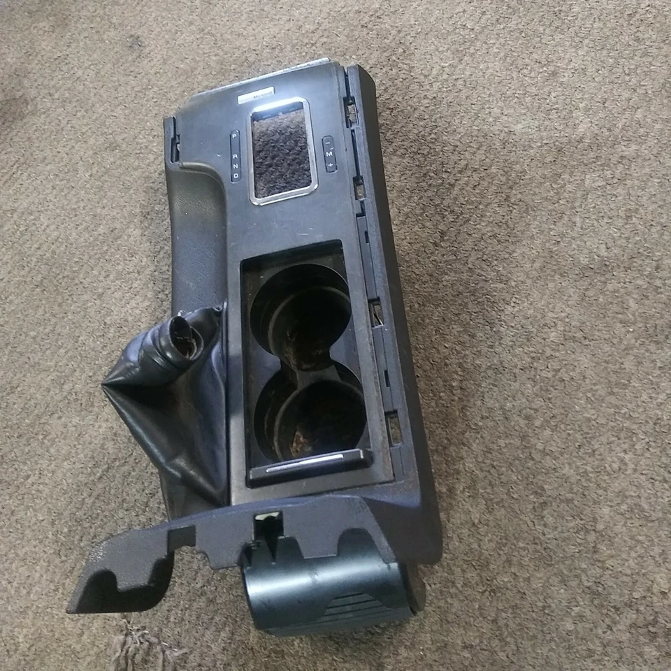 Lincoln Zephyr MKZ 2006 2007 08 2009 consola palanca de cambios portavasos bisel moldura negro Foto 4 de 4