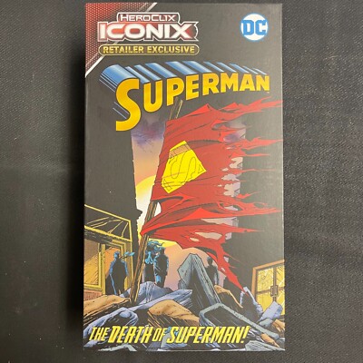 DC HEROCLIX Iconix SUPERMAN THE DEATH OF SUPERMAN