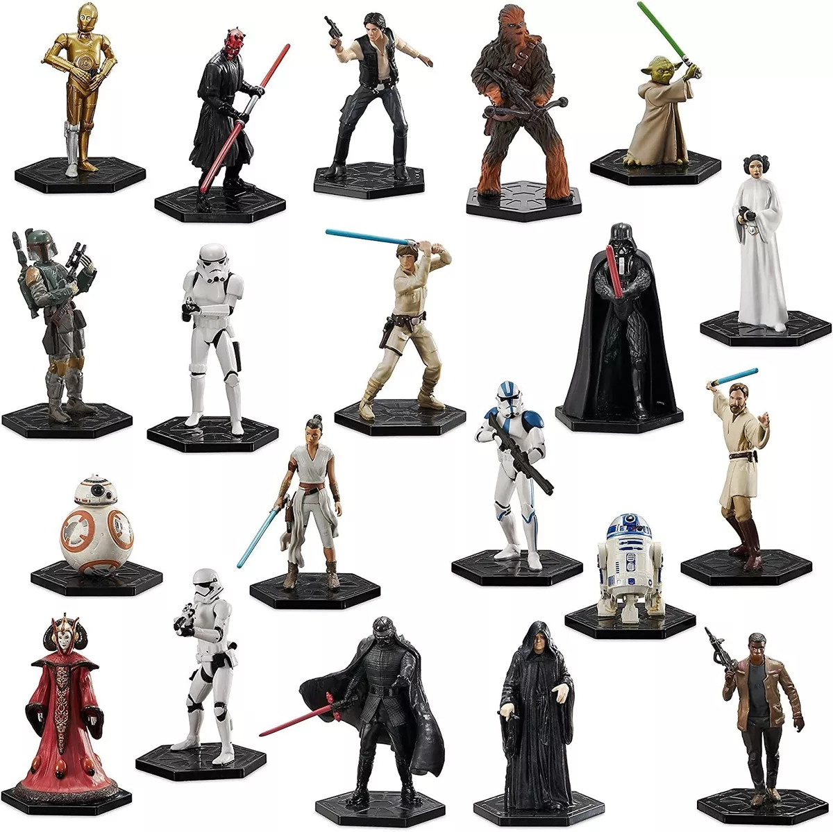Disney star wars store mega figurine set