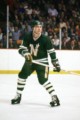 Fred Barrett Of The Minnesota North Stars 1970s ICE HOCKEY OLD PHOTO