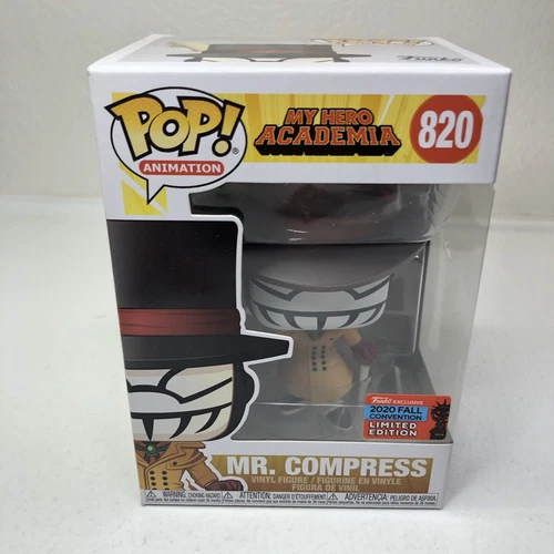Funko Pop! My Hero Academia - Mr. Compress #820 2020 Fall Convention Exclusive