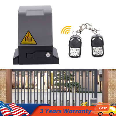 1200KG Automatic Sliding Gate Opener   Electric Fence Motor with AC Power 