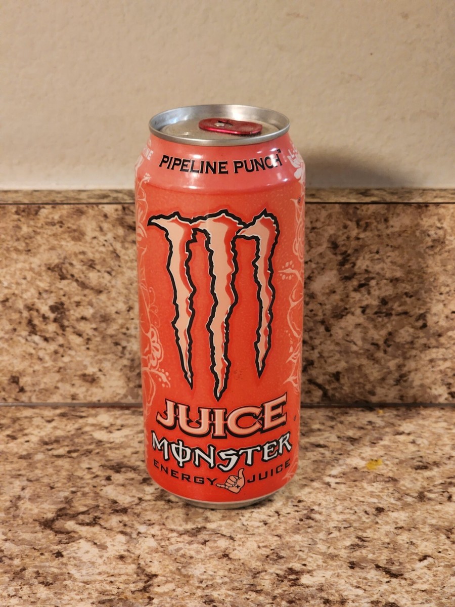 Monster Energy Juice Pipeline Punch Full 16oz Can Old SKU