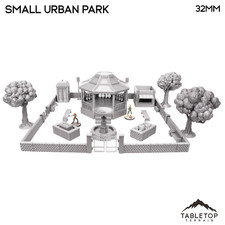 Small Park - Marvel Crisis Protocol Terrain - Tabletop Terrain MCP Modern Urban