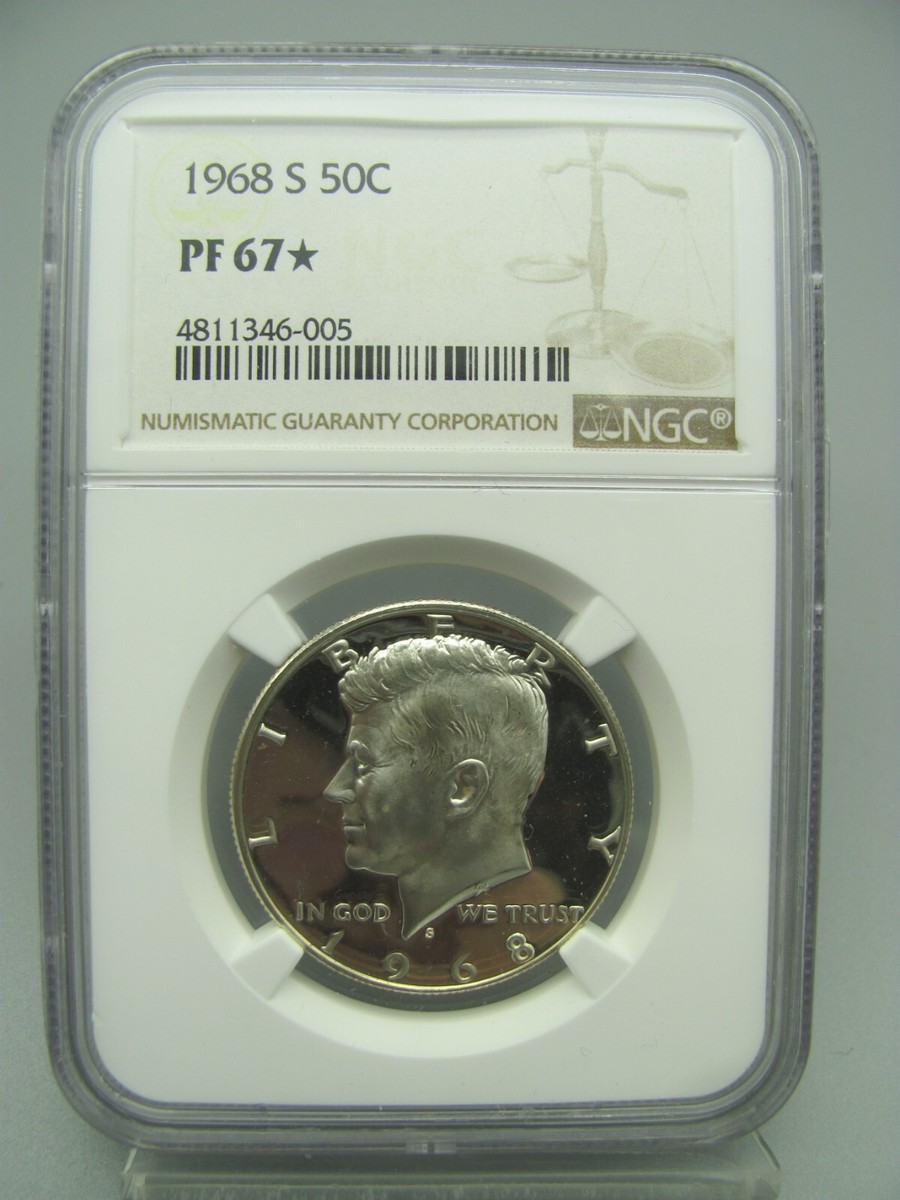 1968-S Proof 50c Kennedy Half Dollar NGC PF 67* | eBay