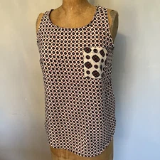 Olive And Oak Medallion Geometric Print Tank Top Size Small
