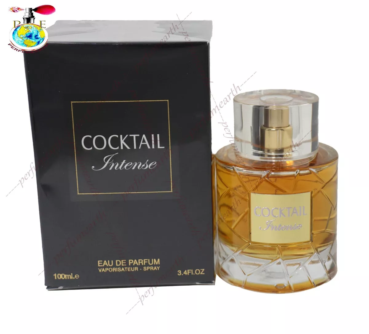 Fragrance World Cocktail Intense Ea De Parfum 100ml for Unisex cologen for  Men & Women - Luxury Perfume