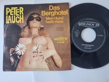 Peter Lauch - Das Berghotel / Mein Hund Heisst Hans 7''/ CHEESECAKE COVER