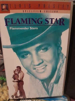 Flaming Star Vhs Elvis Presley Deutsch Western Flammender Stern Original Classic