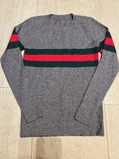 Gucci Colors Sweater Gray Red Green