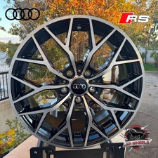 RS7 Kit 4 Cerchi In Lega 8,5x20 Compatibili Con Audi  A4 A5 A6 A7 A8 Q3 Q4 Q5 TT