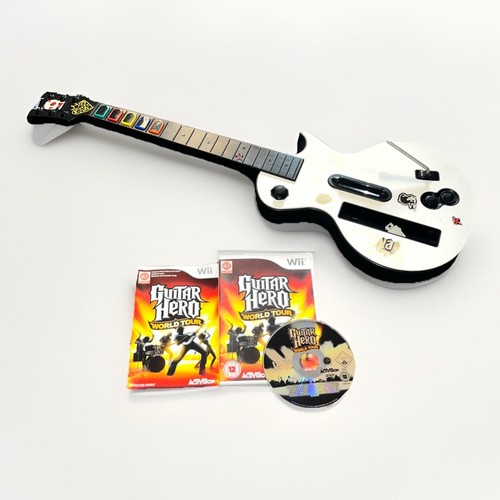 Guitar Hero Les Gibson per Nintendo Wii compreso Guitar Hero World Tour! - Foto 1 di 16