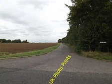 Photo 12x8 Entrance to Dyson's Farm Goose Green/TM1187 Off the B1134 Long c2016