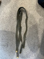 WW2 British Army Pattern 37 Cross Straps For Webbing Blanco KG3 Late War