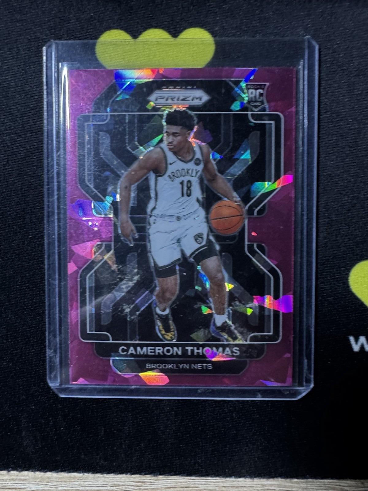 2021-22 Panini Prizm - Cameron Thomas #297 Pink Ice Prizm (RC)