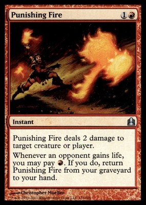 2011 Commander 2011 Punishing Fire Commander/Uncommon #131