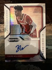 2021-22 Panini Prizm Draft Picks - Sensational Signatures Ziaire Williams RC