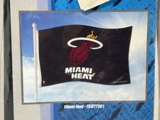 Miami Heat 3x5 Banner Flag NBA Rico Industries FGB77001 New Sealed