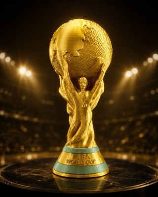 PREMIUM Worldcup Trophy FIFA Fußball Weltmeisterschaft 2026 WM Pokal