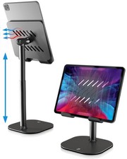 TabHolder, 7-10" Height Adjustable Tablet Stand, Premium iPad Stand for Desk,...