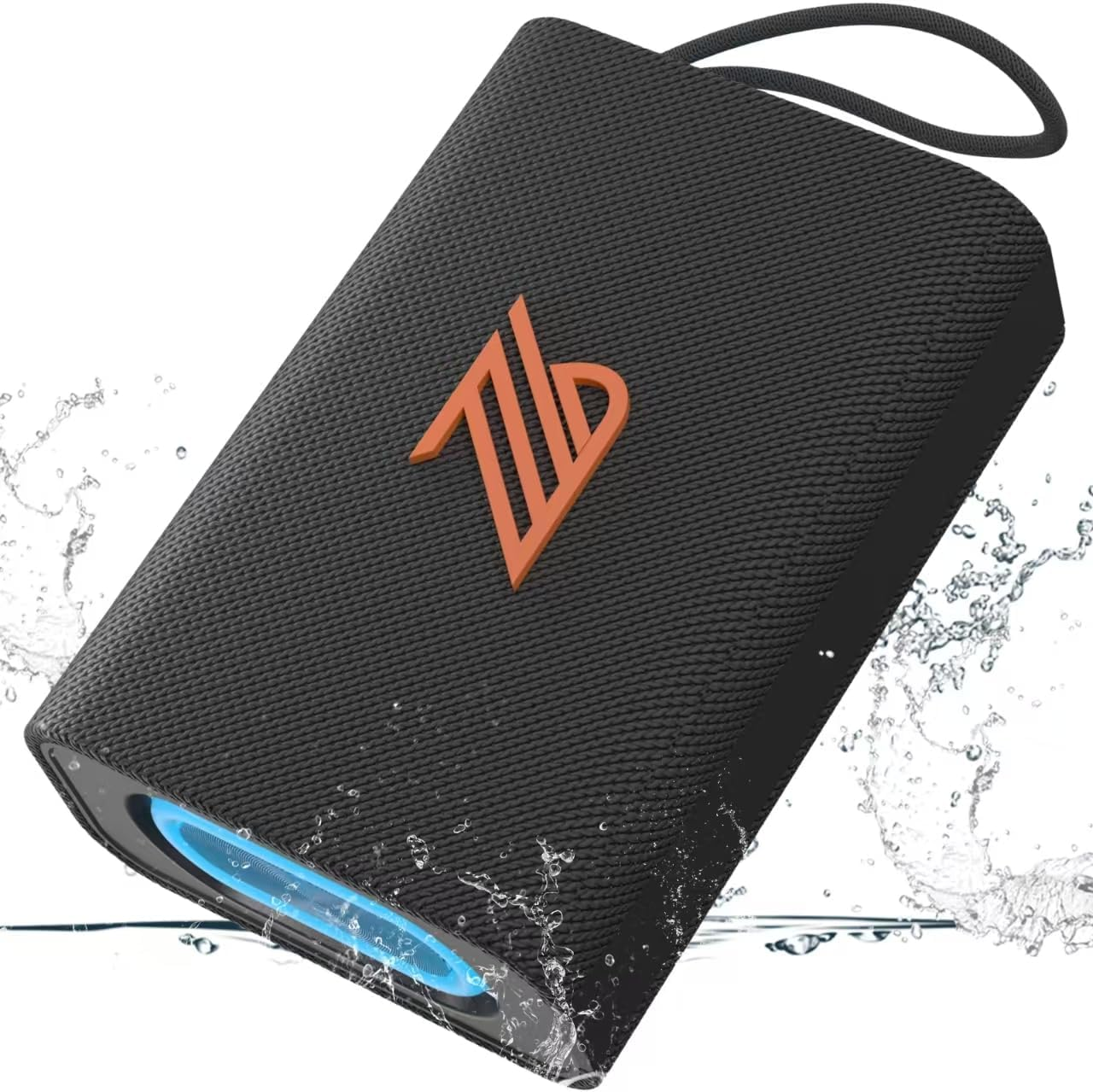 Portable TWS Bluetooth Speaker with Clear Loud Stereo Sound for Media Play