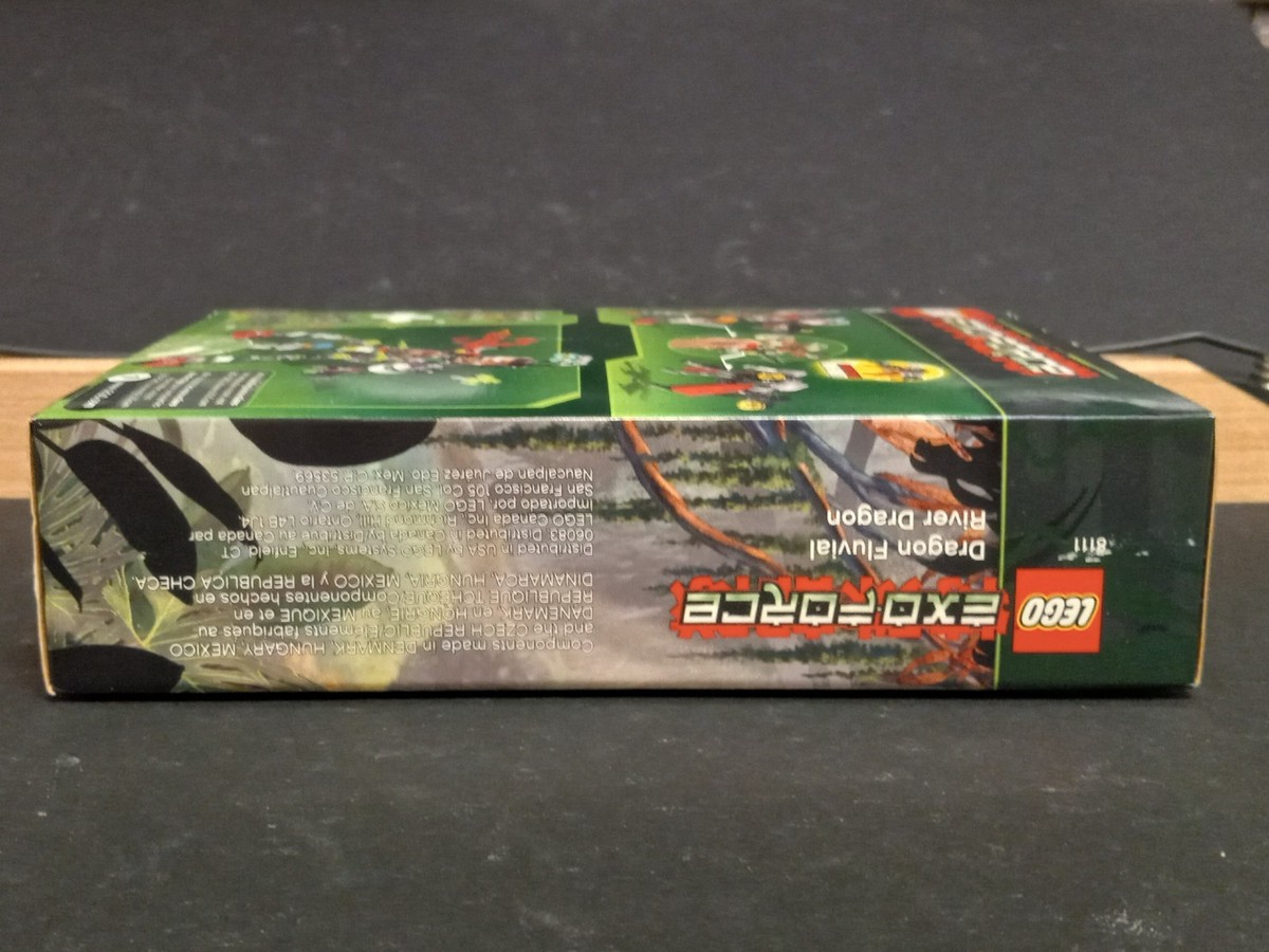 LEGO Exo-Force Deep Jungle 8111 River Dragon (2008) NEW SEALED