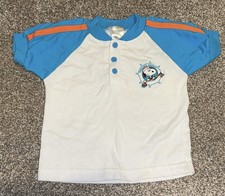 Vintage Snoopy Short Sleeve Kids Shirt Size 24 Months Snoopy Sport Peanuts
