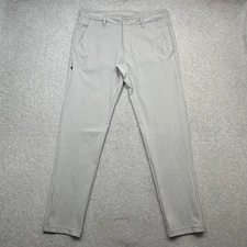BYLT Everyday Pant 2.0 Pants Mens Large Gray Performance Stretch Tech Travel