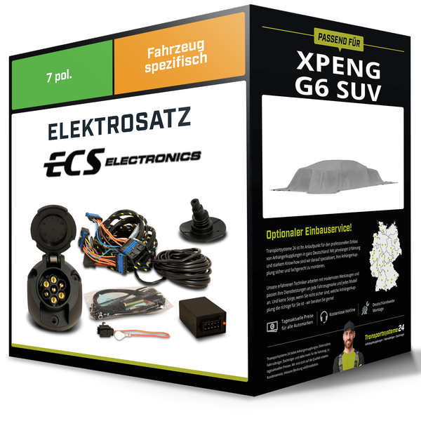 Elektrosatz 7-Pol Spezifisch für Xpeng G6 SUV 06.2023-Jetzt NEU-image