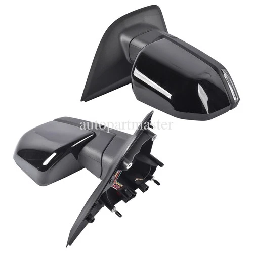 Power Folding LR Power Mirrors W/ Camera FL3Z17683SDPTM-PFM for 15-20 Ford F-150