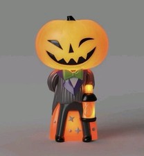 target hyde and eek Jack-O-Lantern Blowmold Pumpkin Light Lantern Halloween 12"