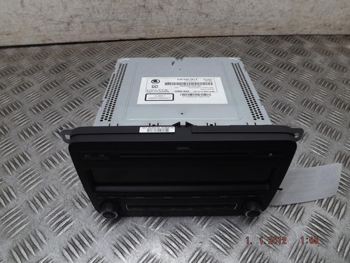 Skoda Rapid Radio Cd Player Stereo Head Unit Without Code 5j0035161f 2012-2020A - Picture 4 of 11