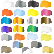 100% Accuri 2 Racecraft 2 Strata 2 Replacement Goggle Lens - Pick Color