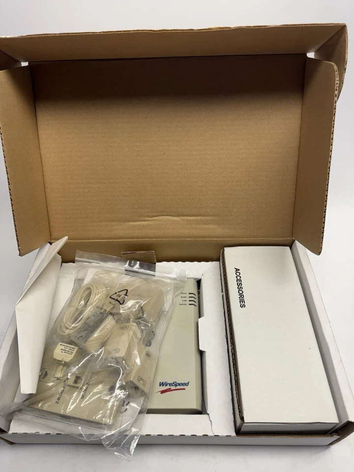 Vintage SEALED NEW Westell Wirespeed DSL Modem (B90-36R516) Full Package - Image 2 of 4