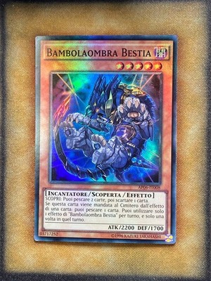 Yugioh Shaddoll Beast AP06-EN008 Super Rare ITALIAN NM