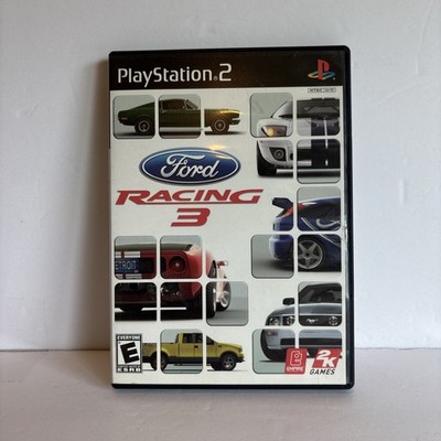 Ford Racing 3 PS2 PlayStation 2 Complete w/ Case & Manual Tested Fast Shipping