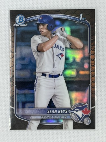 Sean Keys 1st Bowman Chrome Reptilian Refractor BCP-89 - 2025 Bowman