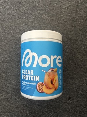 More Clear Protein Peach Passion Fruit Iced Tea