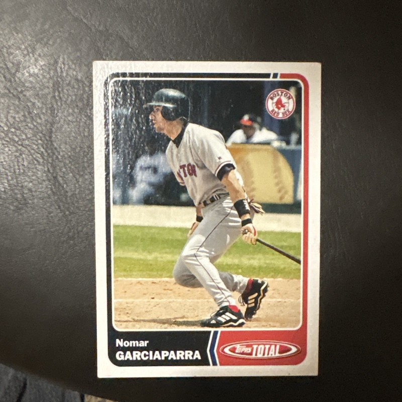 Topps Total 2003 Nomar Garciaparra Boston Red Sox Team Checklist Insert TTC5