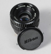 NIKON EL-NIKKOR 80MM F/5.6 ENLARGER LENS WITH FRONT CAP CLEAN GLASS M39 MOUNT