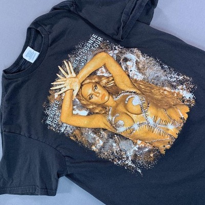 Beyonce Renaissance World Tour Shirt Adult Medium Black 2023 Delta Pro Weight