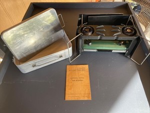 Coleman 523 GIツーバーナーストーブ USA MD VINTAGE US MILITARY