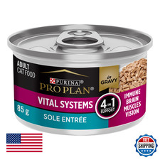 Purina Pro Plan Wet Cat Food Vital Systems Sole Entree 4-in-1