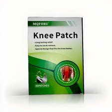 Knees Pain Relief Patches, Herbal Warming Plaster, Long-Lasting 48 Patches.