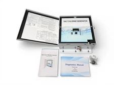 Salt Chlorine Generator System up to 40,000 Gal Auto Clean TCELL-3/9/15