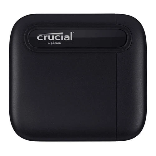 2TB Crucial X6 External Portable SSD, 540MB/s Sequential Read, USB-C 3.2 Gen-2, 