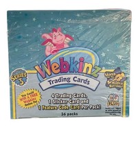 Webkinz Trading Card Series 3 Sealed Booster Box New Hard to Find Codes 