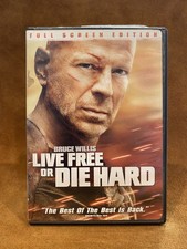 * Live Free Or Die Hard - Bruce Willis - Very Good DVD