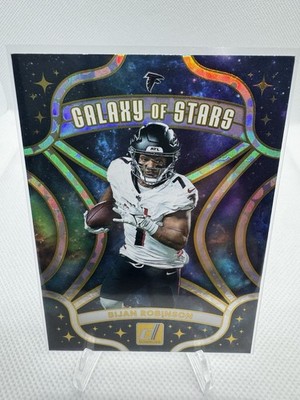 2025 Panini Donruss Bijan Robinson Galaxy of Stars #15 Atlanta Falcons