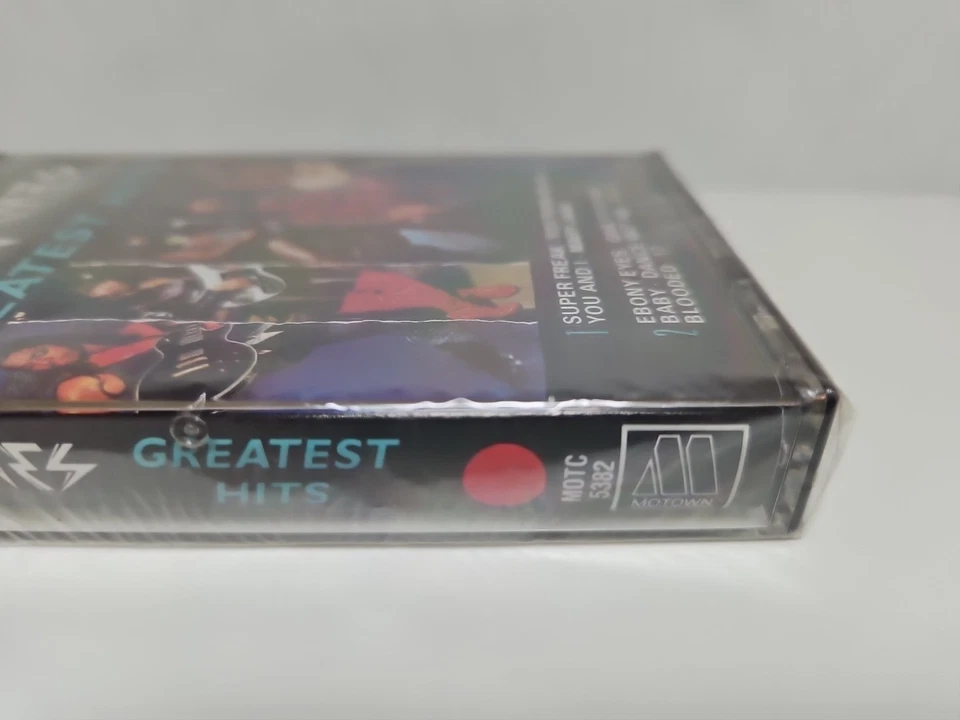 Rick James Greatest Hits Cassette NEW SEALED NIB 1986 Funk Soul Motown Records - Image 4 of 4